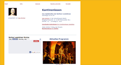 Desktop Screenshot of kantinenlesen.de